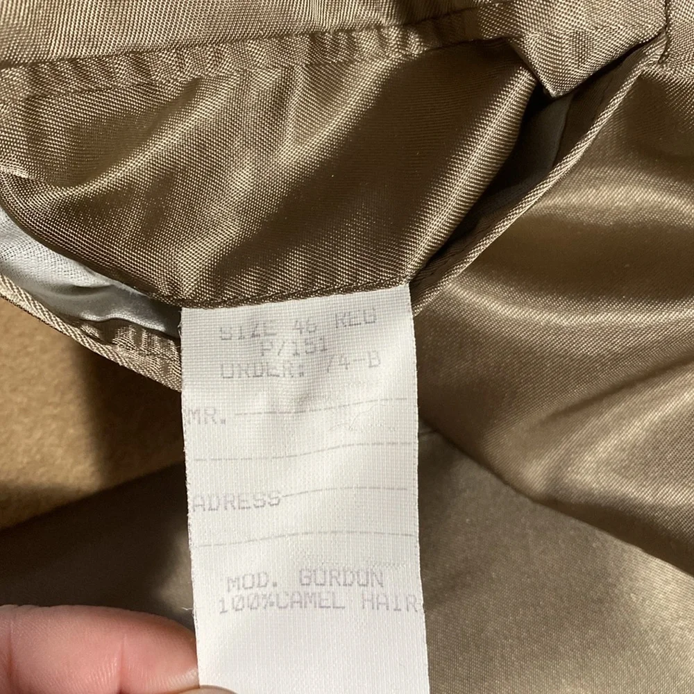 Jos. A. Banks Camel Hair suit coat Sz 46 Reg